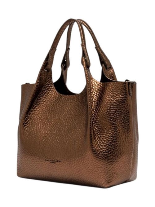 borsa donna dua piccola in pelle oro Gianni Chiarini | BS9718RNGDBLTOASTED-T.MORO